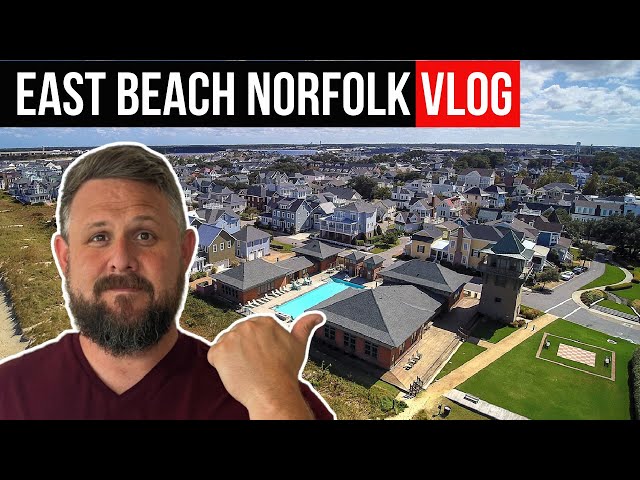 Living in East Beach Norfolk VLOG | Top Norfolk Virginia NEIGHBORHOOD TOUR