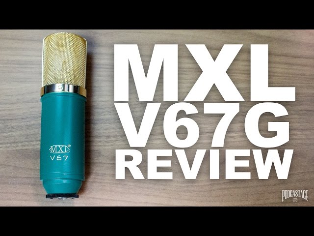 MXL V67G Large Capsule Condenser Mic Review / Test