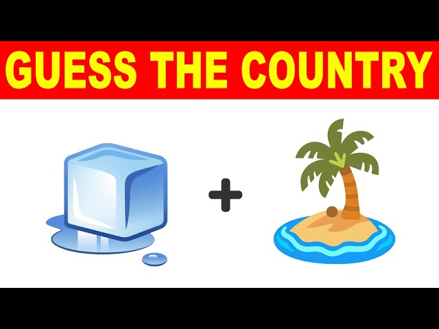 Guess The Country by Emoji | Emoji Quiz Challenge
