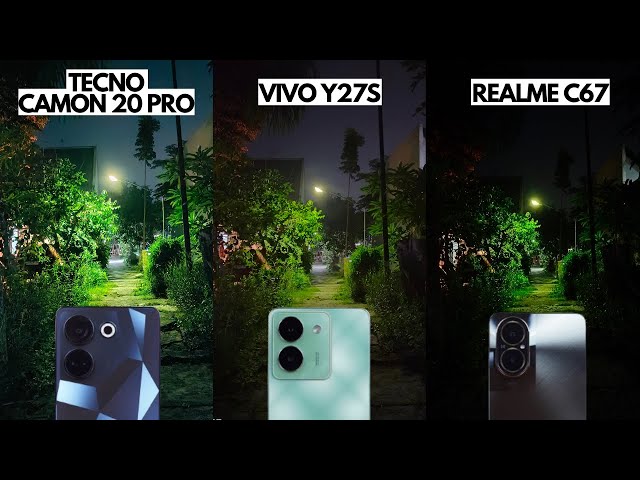 VERSUS CAMERA Realme C67 vs Vivo Y27S vs Tecno Camon 20 Pro Indonesia, Mana yang TERBAIK?