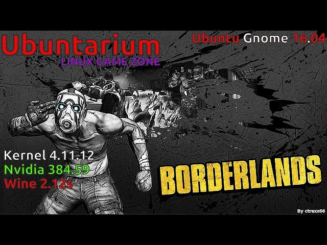 Borderlands on Ubuntu [05.08.2017, 19.00, MSK] -stream 1080p