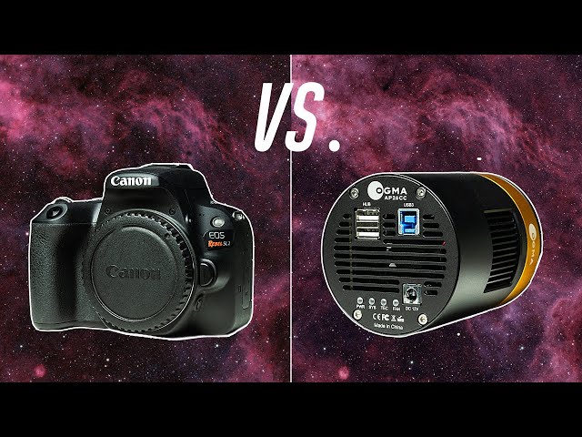 Modified DSLR vs. Dedicated Astronomy Camera with a Budget Kit