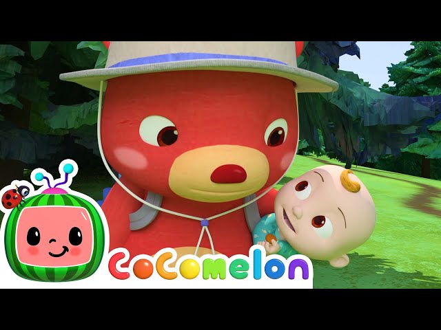 The Bear Went Over the Mountain | CoComelon Animal Time - Learning with Animals | Nursery Rhymes