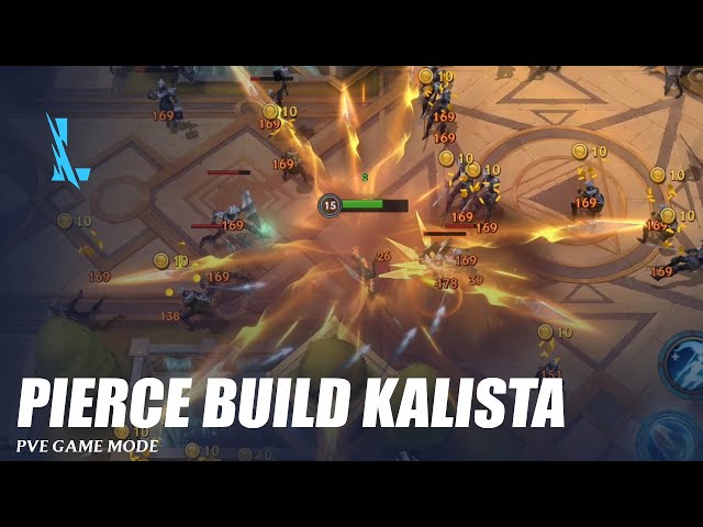 Pierce Build Kalista PVE Game Mode - Wild Rift