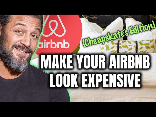 Airbnb Design on a Dime! 10 CHEAP furnishing and Decor Tips