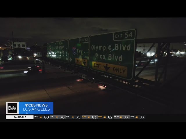 Thousands of broken lights create serious safety problems on LA's Freeways  | KCAL Investigations