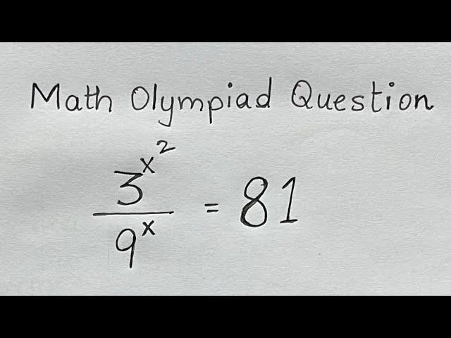 South Korean Math Olympiad Problem | A Nice Exponential Equation Solving