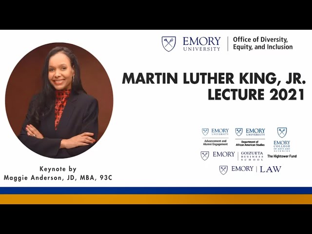 Martin Luther King Jr. Lecture: Legacy & Responsibility