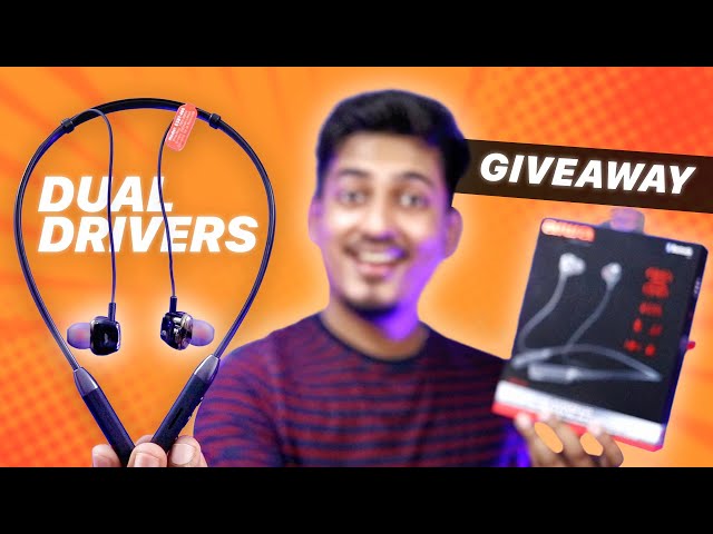 Best Dual Drivers Neckband for MUSIC & CALLING - Aiwa ESBT-460 | Unboxing & REVIEW and *GIVEAWAY* 🔥