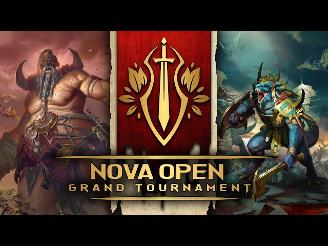 Nova Open Round 4: Seraphon vs Gargants