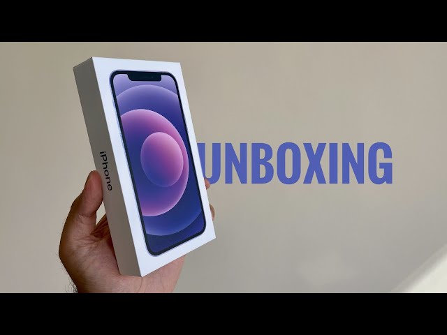 NEW Purple iPhone 12 💜 #SHORTS