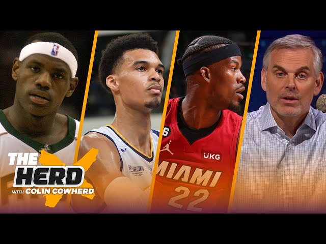 Heat's grit is the key to success, Victor Wembanyama a better prospect than LeBron? | NBA | THE HERD