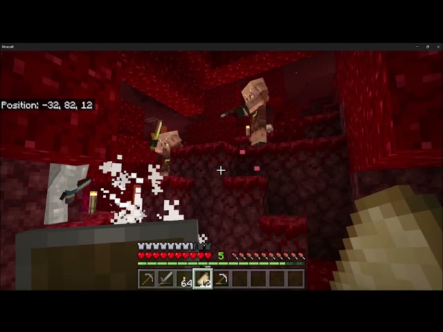 Sleeping In The Nether - Minecraft With Kristi