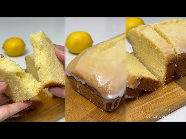 LEMON LOAF CAKE with Glaze | Simple and Easy Recipe