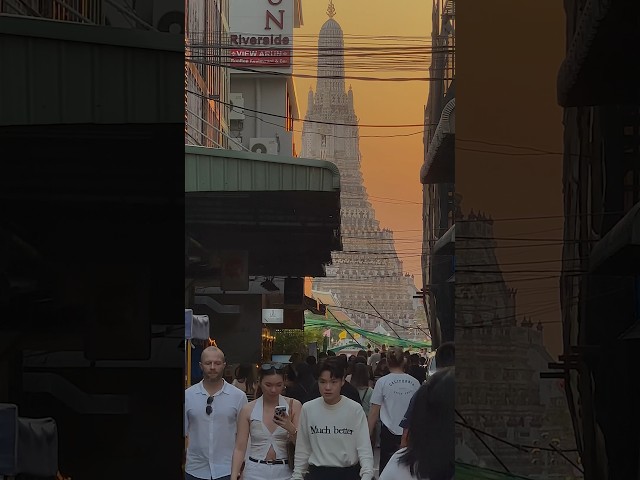 Bangkok 2024 beautiful city #travel2024 #travelthailand #thailand2024 #budgettravel #bangkok #sunset