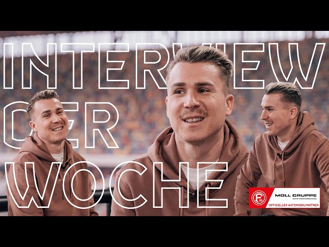 INTERVIEW | Felix Klaus im "Interview der Woche" | vor #F95HSV | Fortuna Düsseldorf