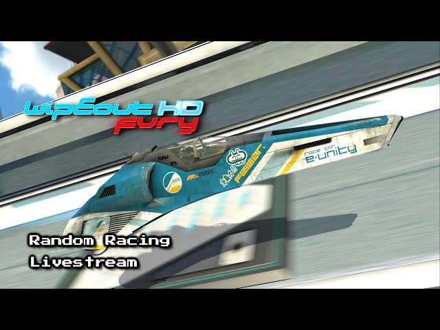 WipEout HD Fury PS3 Stream - 20th May 2024