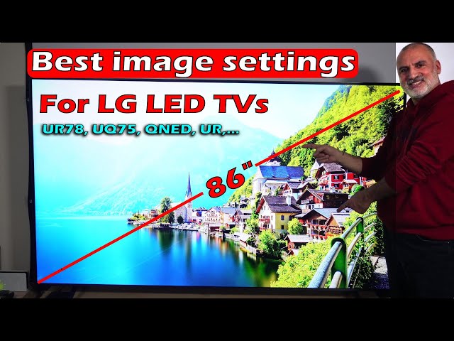 LG 86 inch 4K TV UR7800 Best image settings, unboxing, setup & review - 2024