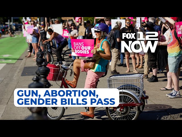 LIVE: Controversial gun, abortion bills passed by Oregon Legislature