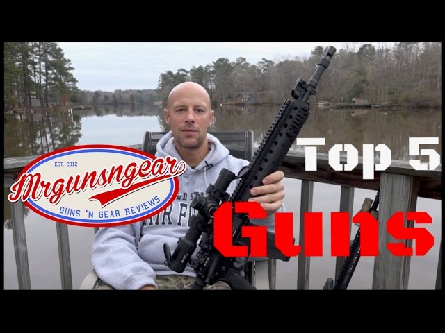 Mrgunsngear's Top 5 Guns Reviewed In 2016! (HD)