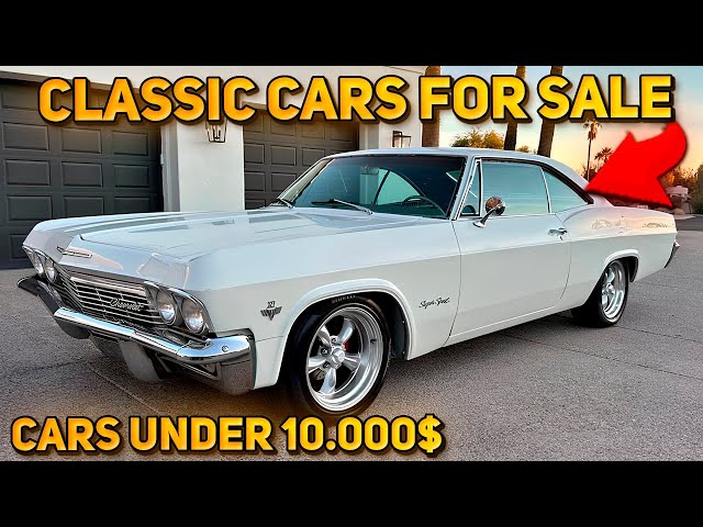 15 Unique Classic Cars Under $10,000 Available on Facebook Marketplace! Low Price Cars!