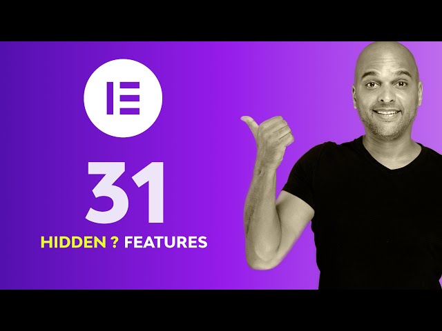 Top 31 Elementor Hidden Features Tips And Tricks (free & pro)
