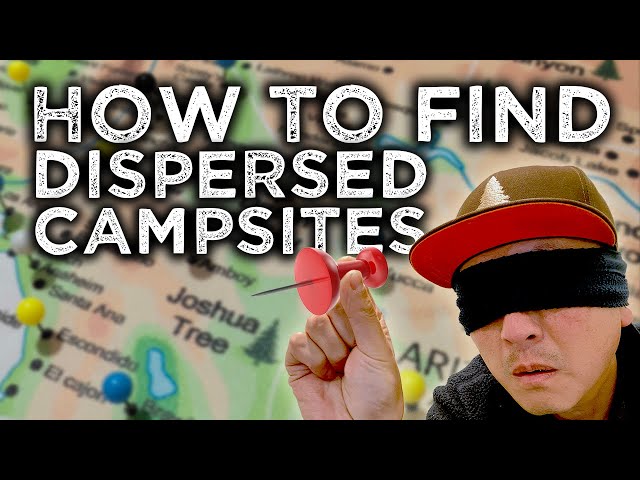 HOW TO find dispersed campsites, free dispersed camping, boondocking, car camping, overlanding