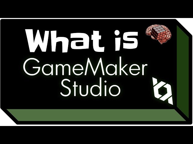 What is GameMaker Studio? (Basics Game Making Tutorial)