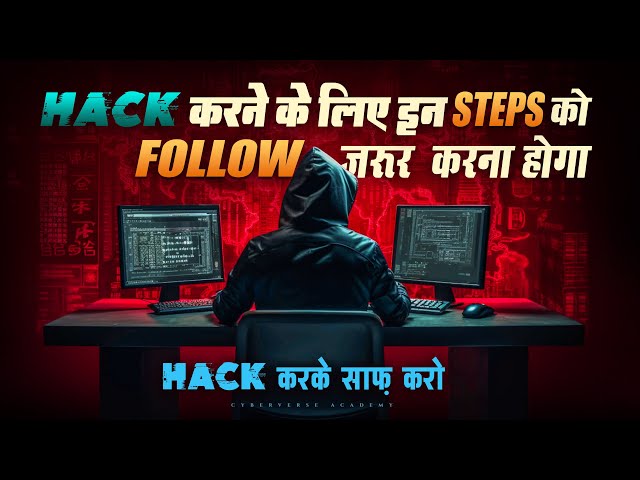 Phases of Ethical Hacking | in Hindi | Cyberverse Academy #hindi #ethicalhacking #cybersecurity