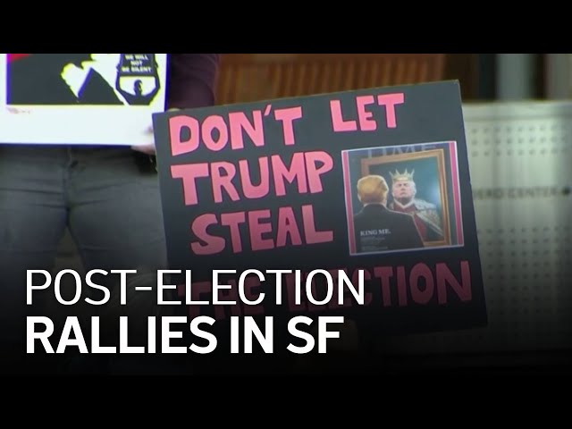 Post-Election Rallies in San Francisco