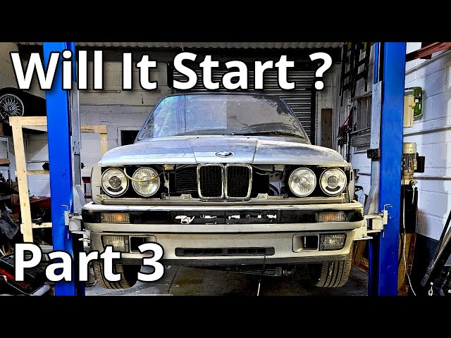 Sat for 4 Years, Will It Start? | BMW E30 325i Touring Restoration - Episode 3