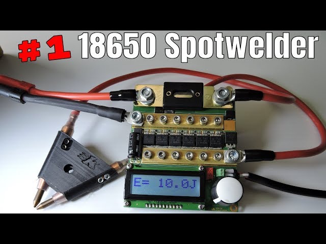 kWeld - The best 18650 spotwelder?