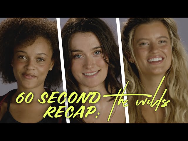 The Cast of The Wilds Sum Up Season 1 In 60 Seconds #Shorts