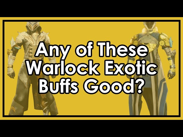 Destiny 2: Are Any of These Warlock Exotic Robes Good Now or What?