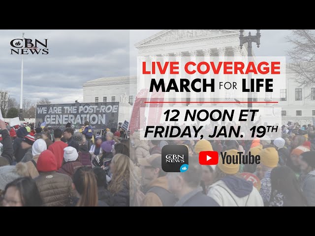 LIVE Coverage: March for Life 2024