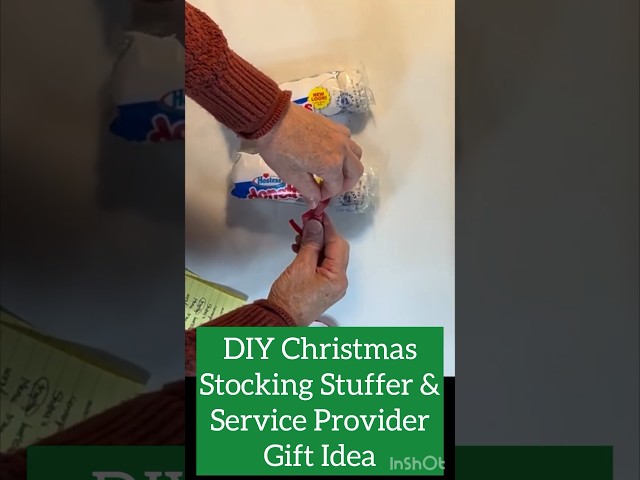 EASY & FUN Stocking Stuffer/Small Gift Idea for Service Providers #shorts