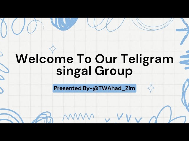 Join our Free signal group.