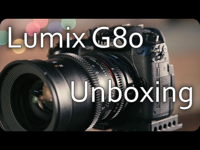 Panasonic Lumix G80 / G85 Unboxing in 2020