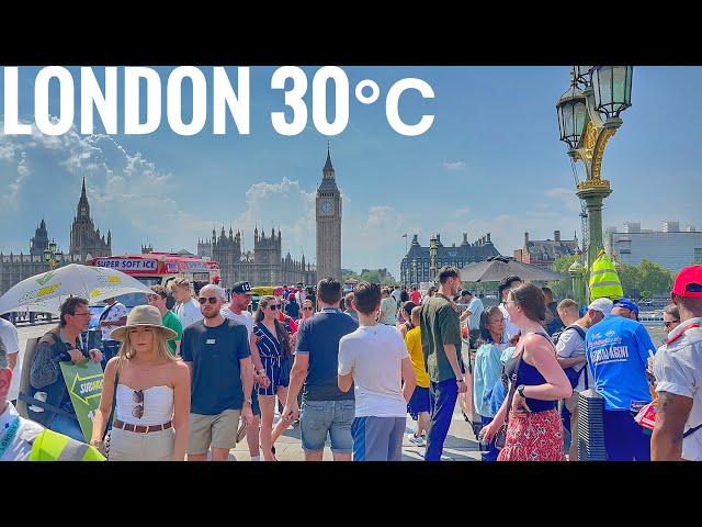 London Heatwave Walk: Summer Streets in England's Capital | Central London, Soho, Vibrant Chinatown