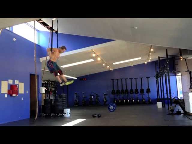 Man Makers Muscle Up L-Sit Rope Climb
