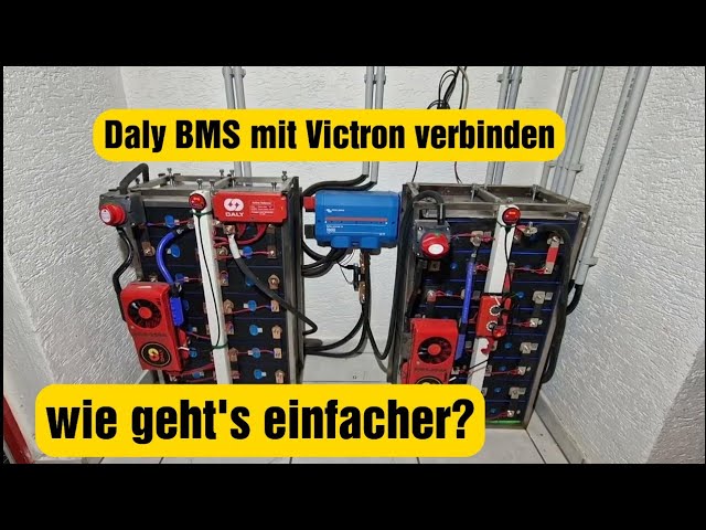 Daly BMS mit Victron verbinden