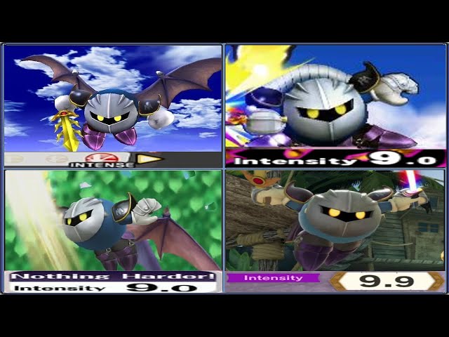 Meta Knight Classic Modes - Brawl to Ultimate (Hardest Difficulty)