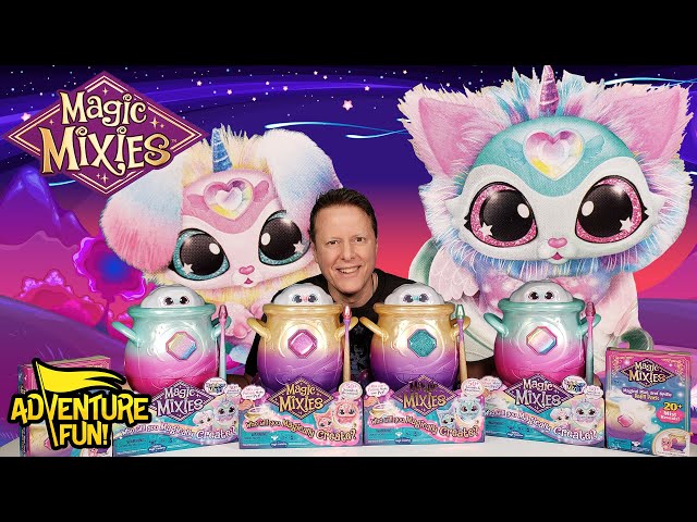 Magic Mixies Magical Misting Cauldron with Exclusive Rainbow Plush Adventure Fun Toy review!