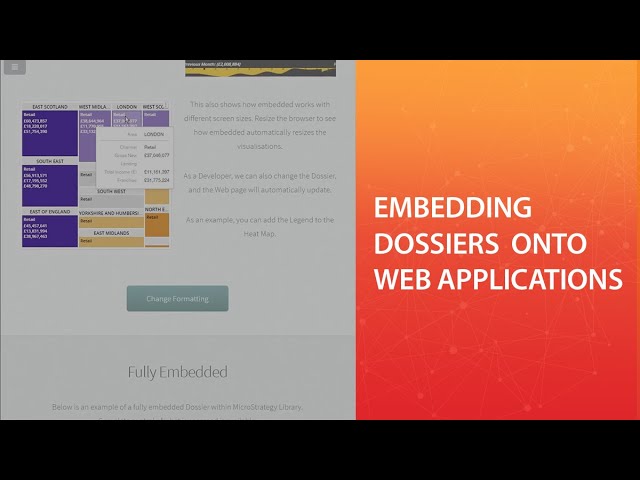 Embedding Dossiers to Web Applications
