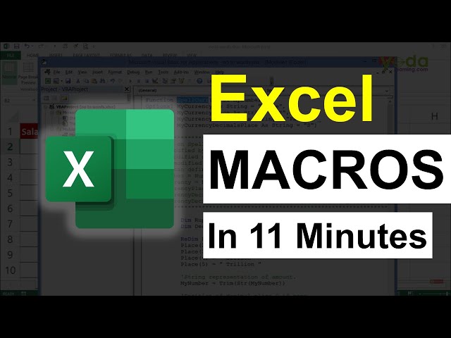 How to Build & Run Excel Macros? (Step-by-step)
