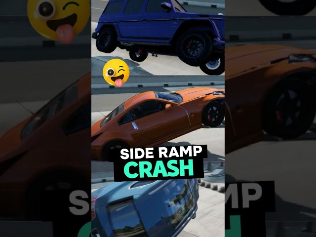 Cars Vs Side Ramp Crash | Last is my Fvt