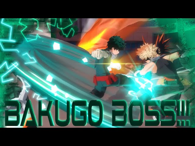 Bakugo Boss Fight | My Hero Academia TSH