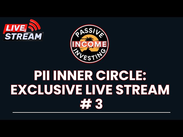 PII Inner Circle Members-only Livestream #3  - Ask me Anything!