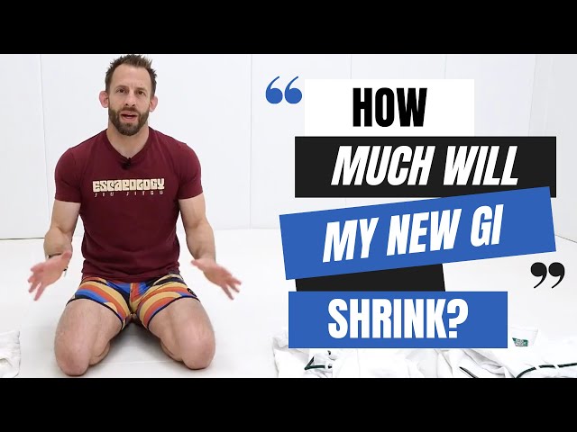 How Much Will My New BJJ Gi Shrink