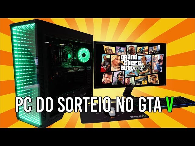 ESSE MEGA PC GAMER PODE SER SEU!!! TESTE NO GTA 5